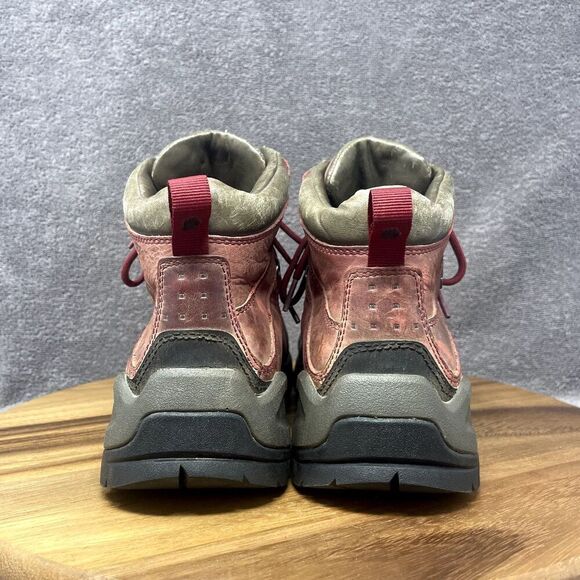 TEVA Riva Peak Mid eVent Hiking Waterproof Boots Red Leather Waterproof Womens 9 - Picture 4 of 10